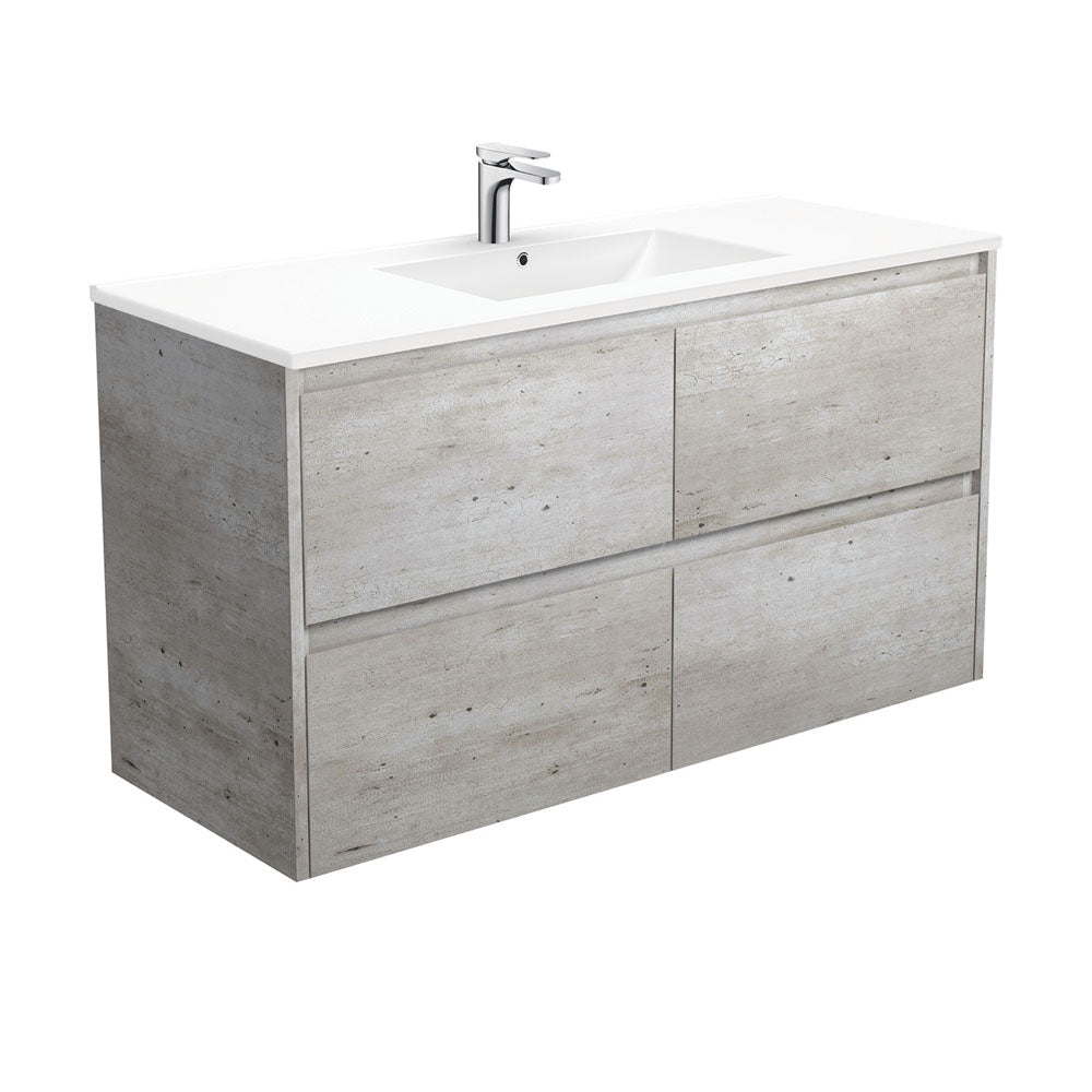 Dolce Amato Industrial Wall-Hung Vanity