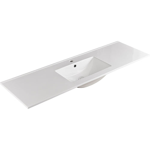 Dolce Full Depth Single Bowl Ceramic Basin Top 1500