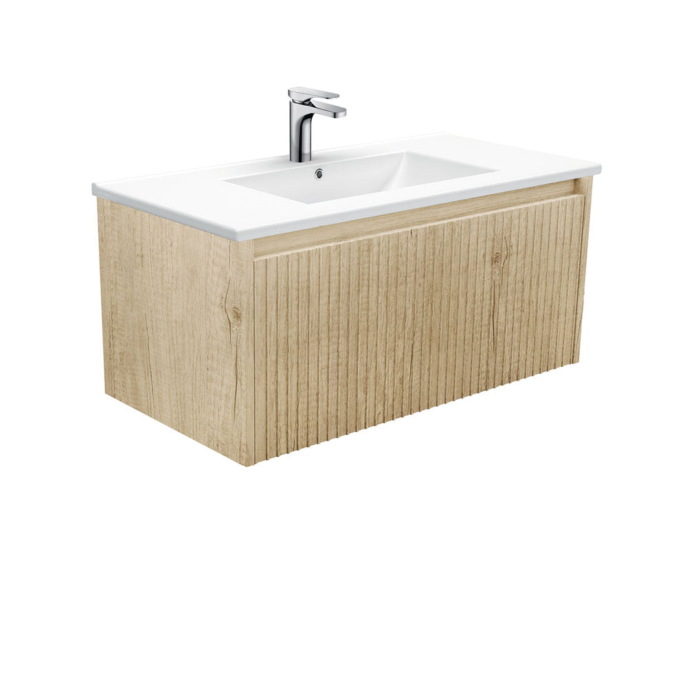 Dolce Alina Scandi Oak Wall-Hung Vanity