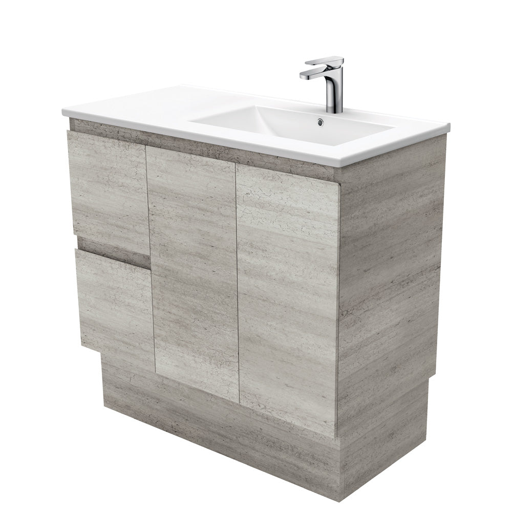 Dolce Edge Industrial Offset Vanity