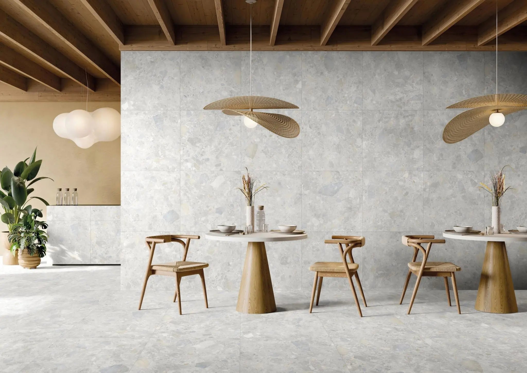 Terrazzo Rock Porcelain Tile - Neche Interiors