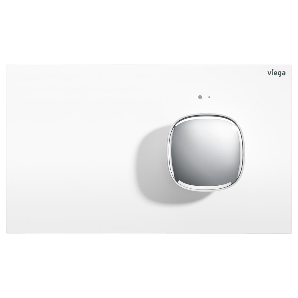 Viega Visign More 202 Electronic Flush Plate With LED Lamps