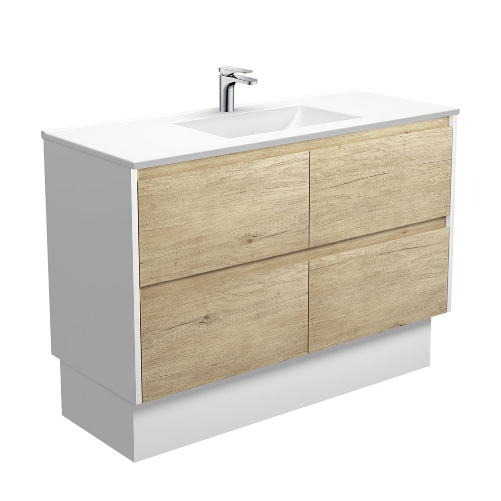 Vanessa Amato Scandi Oak Vanity On Kick