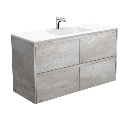 Vanessa Amato 1200 Industrial Wall-Hung Vanity