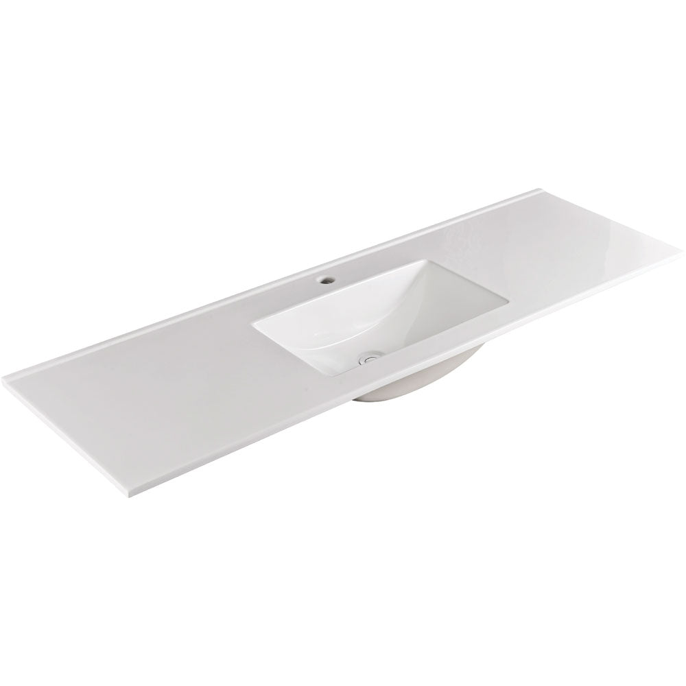 Vanessa Full Depth Poly-Marble Basin Top