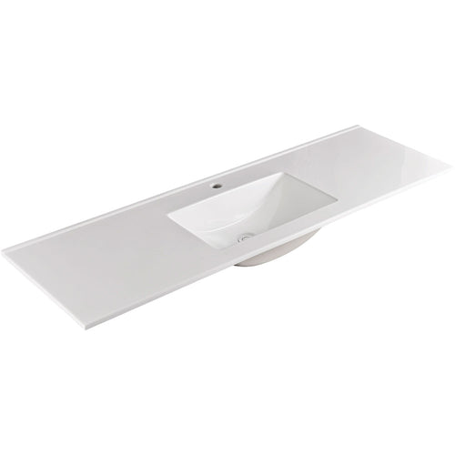 Vanessa Full Depth Single Bowl Poly-Marble Basin Top 1500