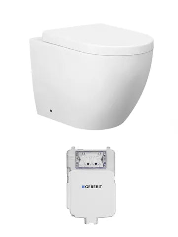 Voghera Wall Faced In Wall Toilet Suite - Neche Interiors