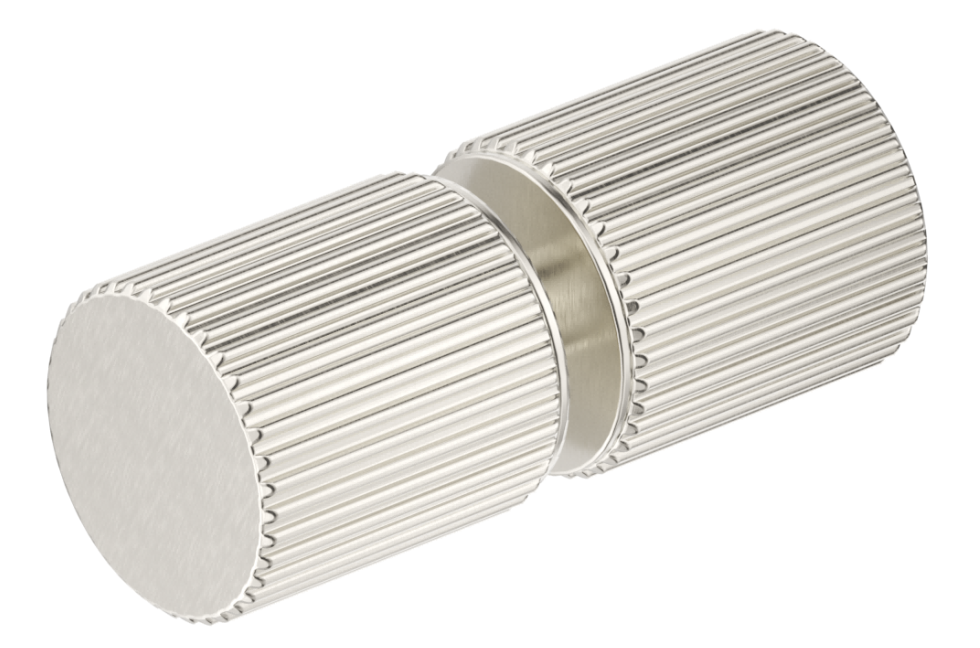 Shower Screen Handle - Fluted - Round - Neche Interiors