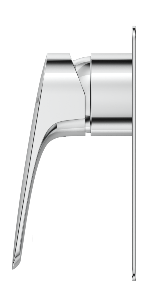 Kaza Shower Mixer - Square Plate - TRIM KIT ONLY - Neche Interiors