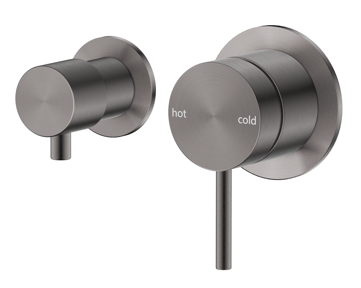 Mica Shower Mixer Diverter - Sideways - TRIM KIT ONLY - Neche Interiors