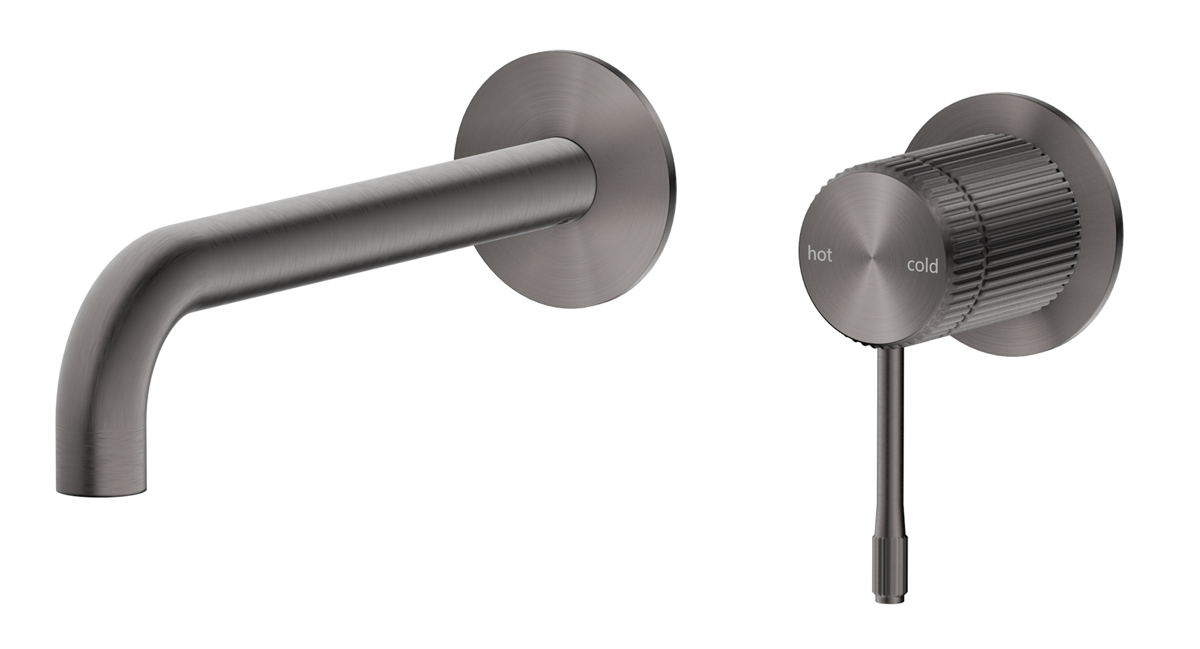 Mica Fluted Wall-Spout Combo - Neche Interiors