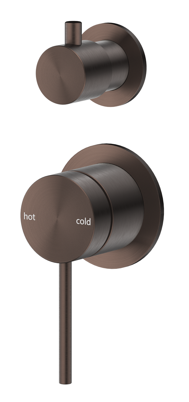 Mica Shower Mixer Diverter - 2P - TRIM KIT ONLY - Neche Interiors
