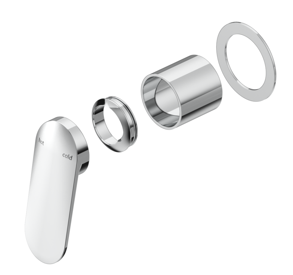 Lantra Shower Mixer - Round Plate - TRIM KIT ONLY - Neche Interiors