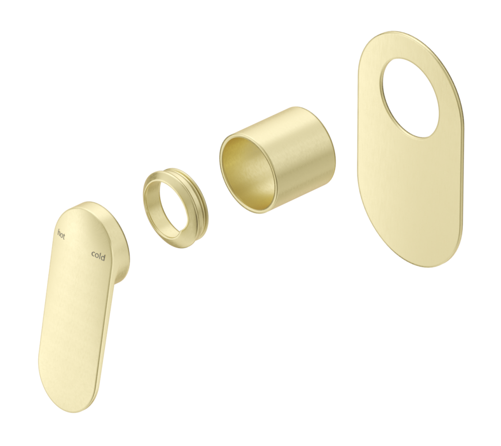 Lantra Shower Mixer - Oval Plate - TRIM KIT ONLY - Neche Interiors