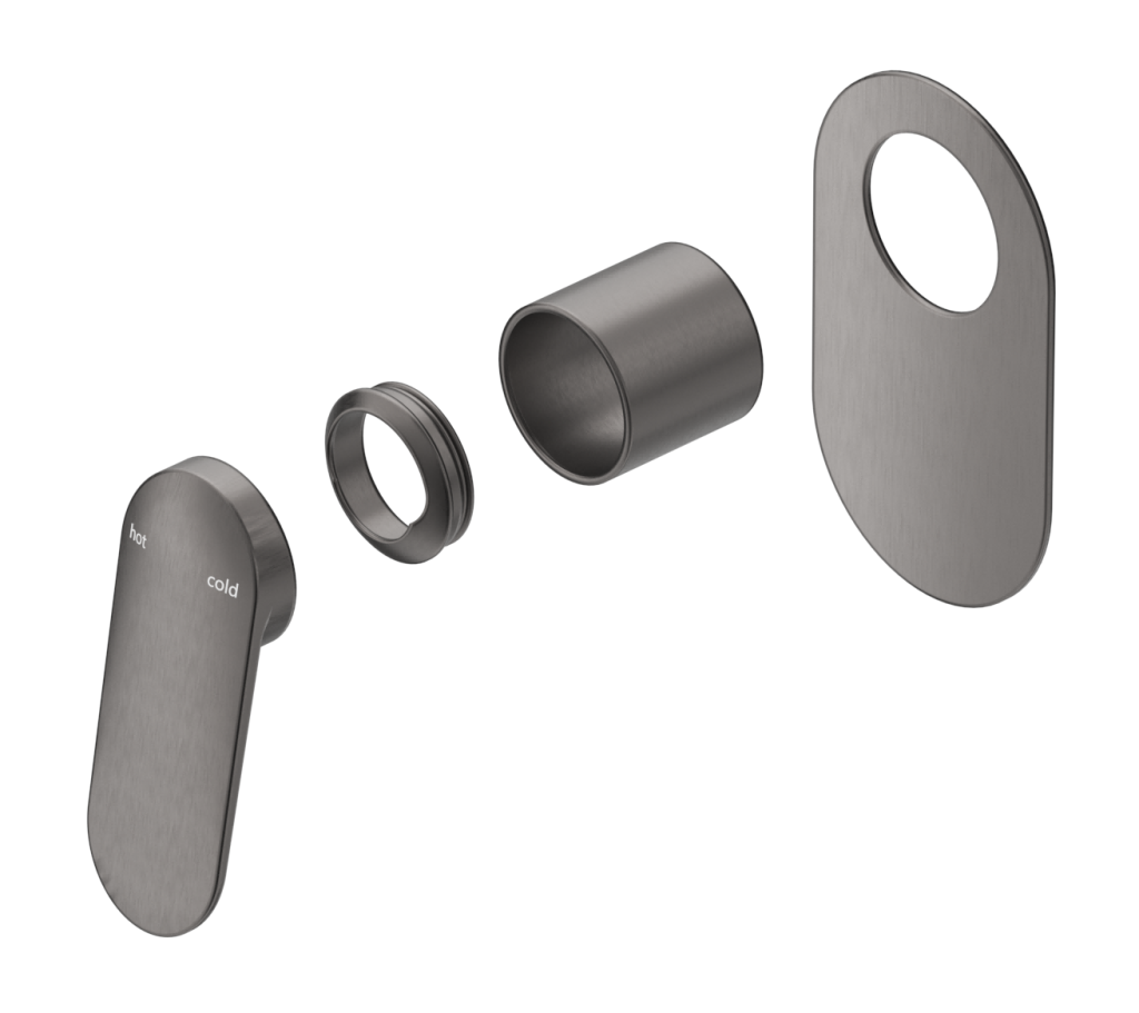 Lantra Shower Mixer - Oval Plate - TRIM KIT ONLY - Neche Interiors