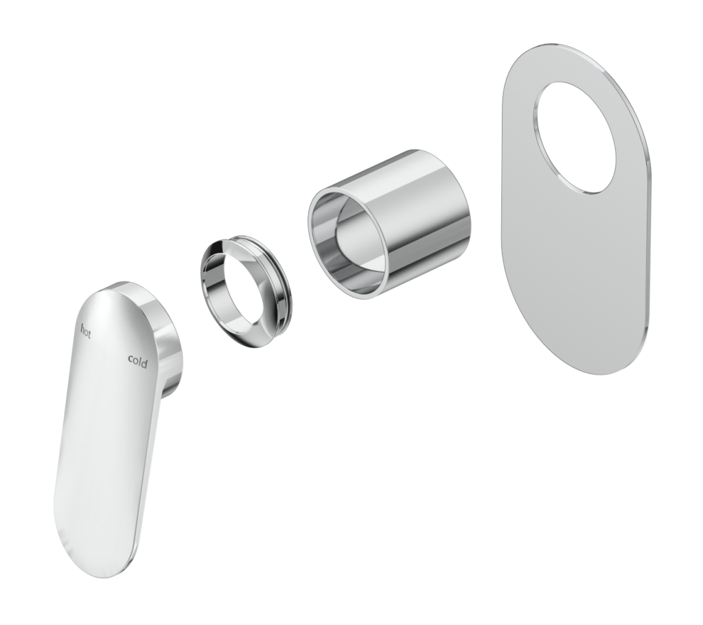 Lantra Shower Mixer - Oval Plate - TRIM KIT ONLY - Neche Interiors