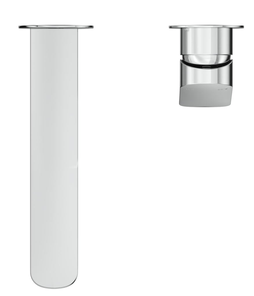 Kaza Wall-Spout Combo - 2P - TRIM KIT ONLY - Neche Interiors