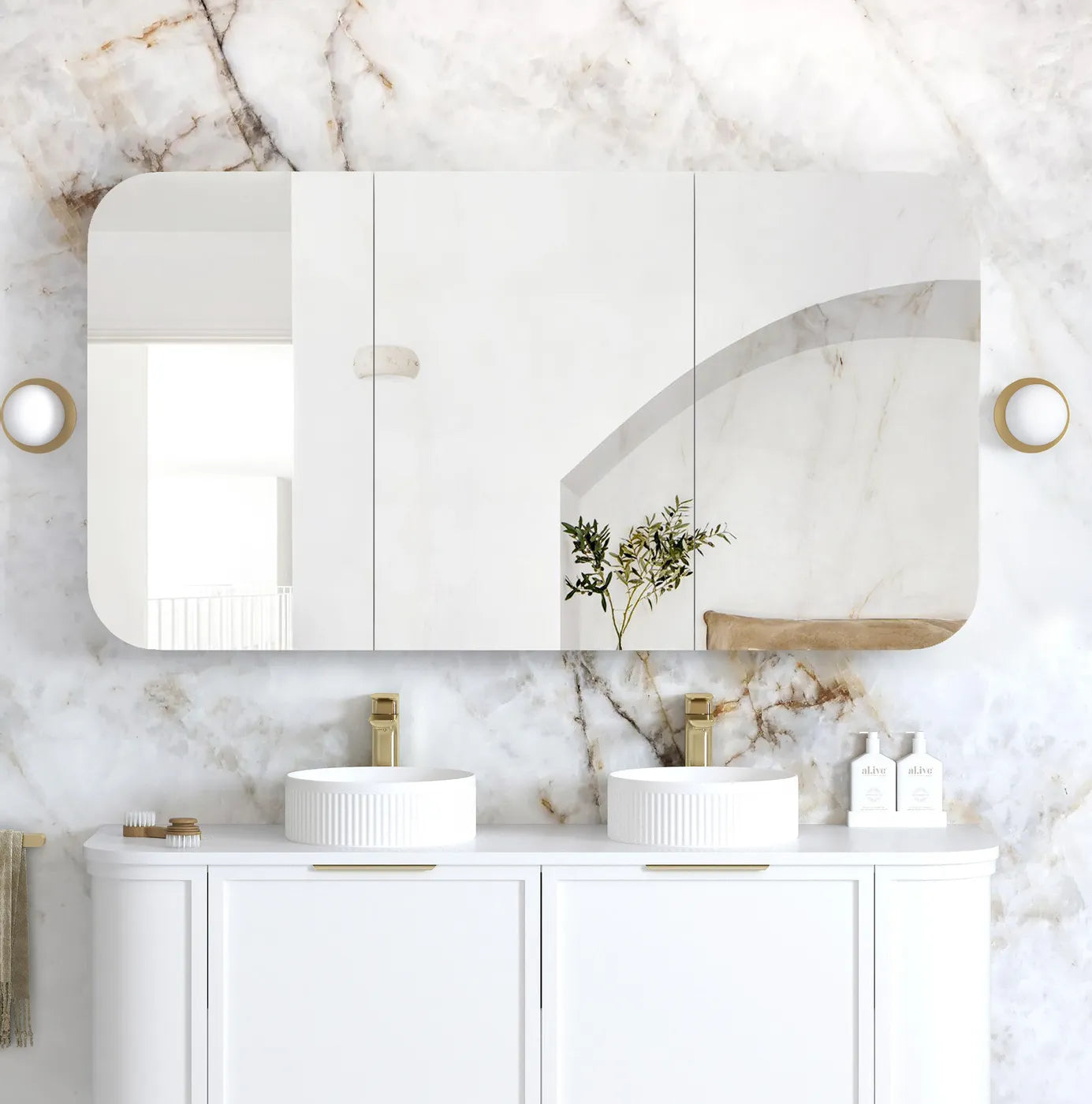 Newport Shaving Cabinet