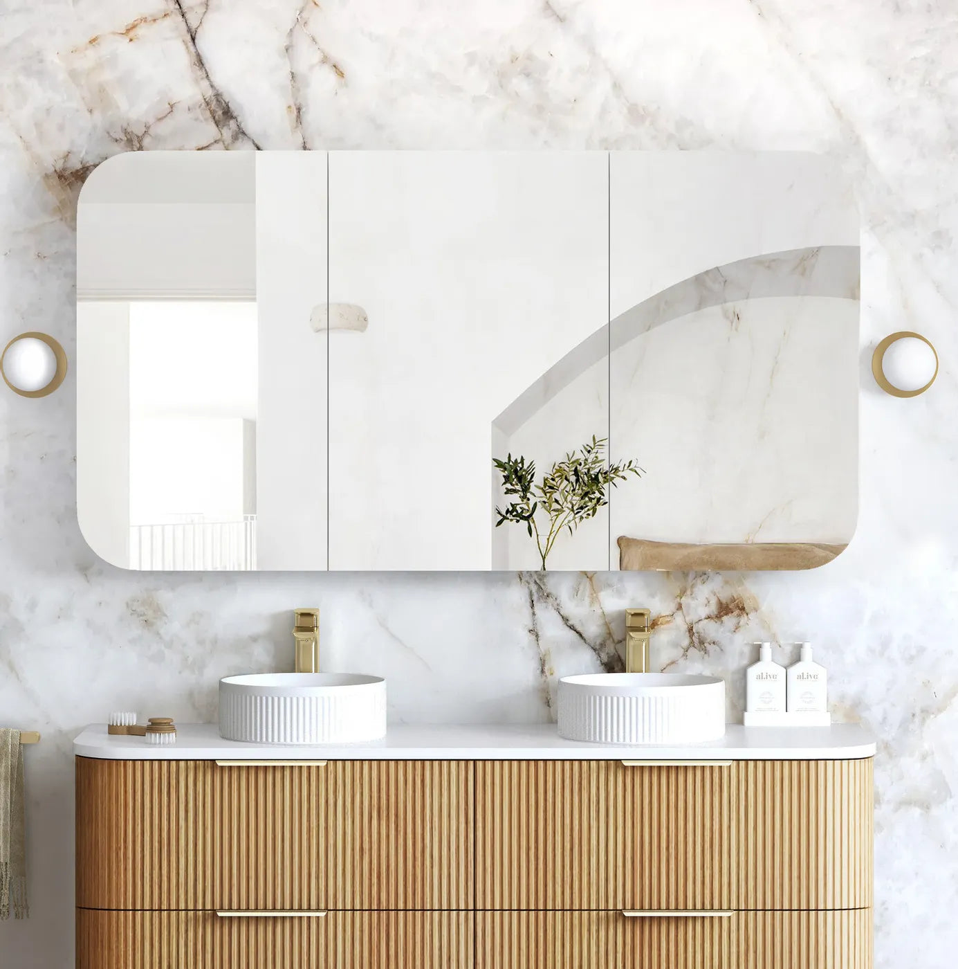 Newport Shaving Cabinet
