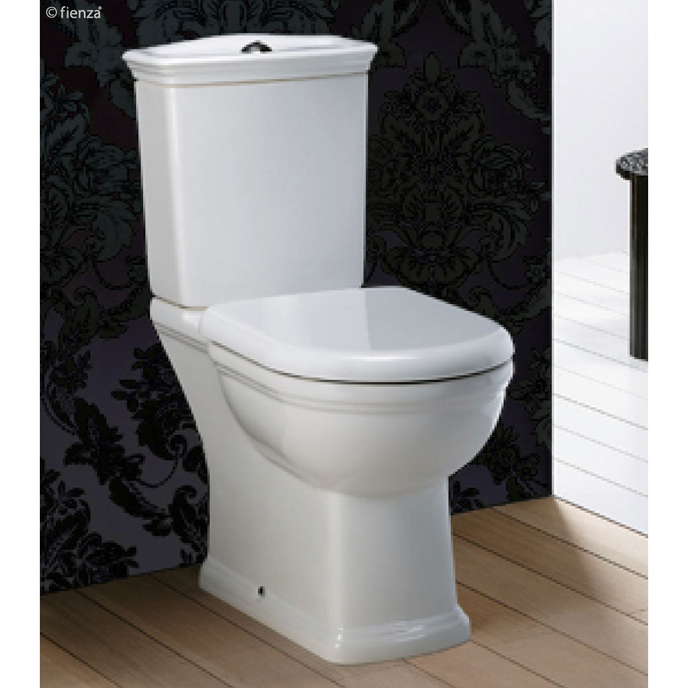 RAK Washington White Close-Coupled Toilet Suite, Alpine White with P-Trap