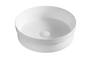 Lena Semi-Inset Basin - Matte White