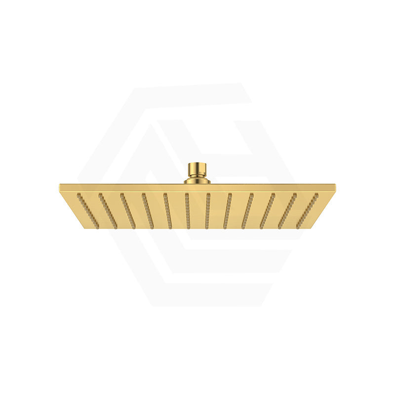 Cavallo Shower Head Brushed Yellow Gold