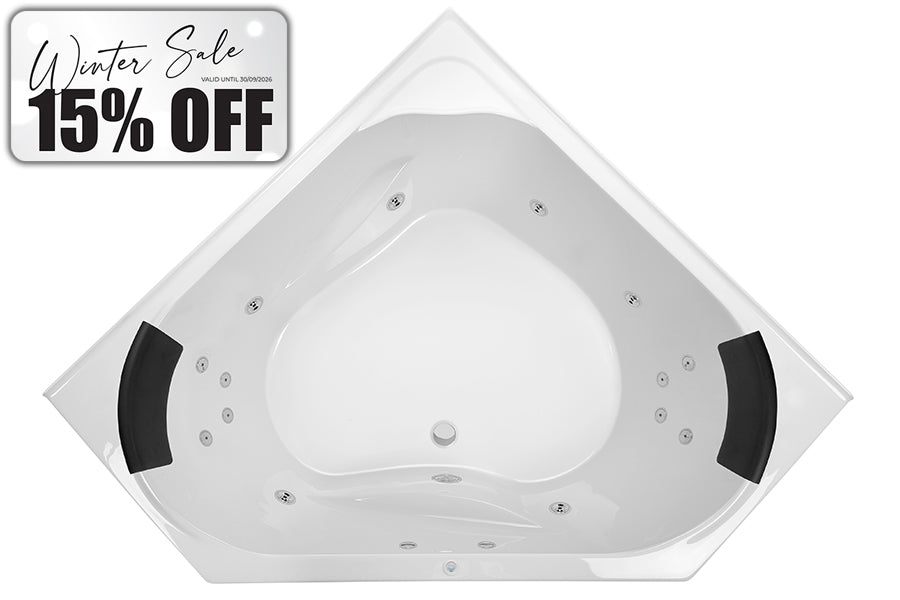 Angelique Contour Spa Bath