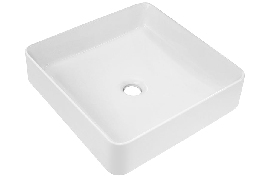 Decina Carina Counter Top Basin – Gloss White