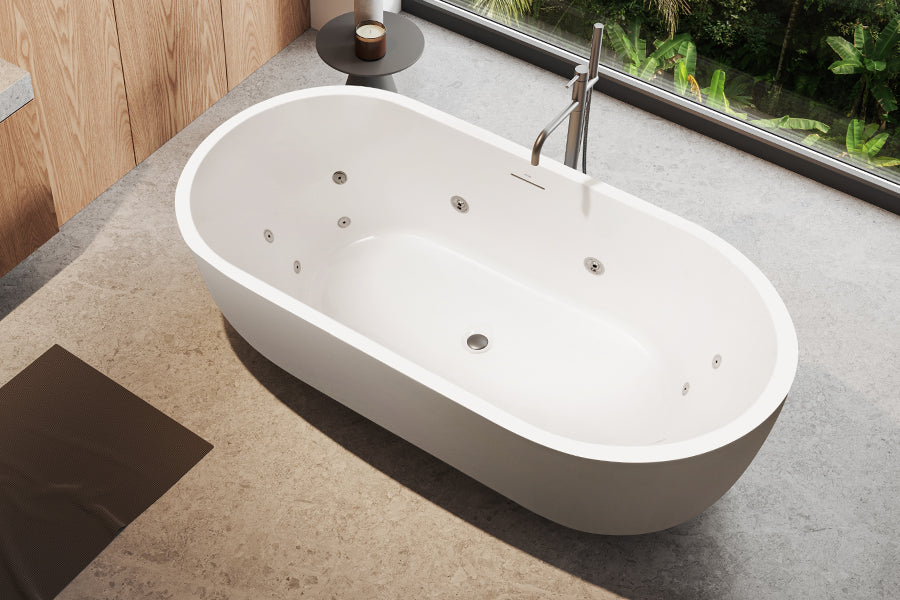 Elisi Contour Freestanding Spa Bath