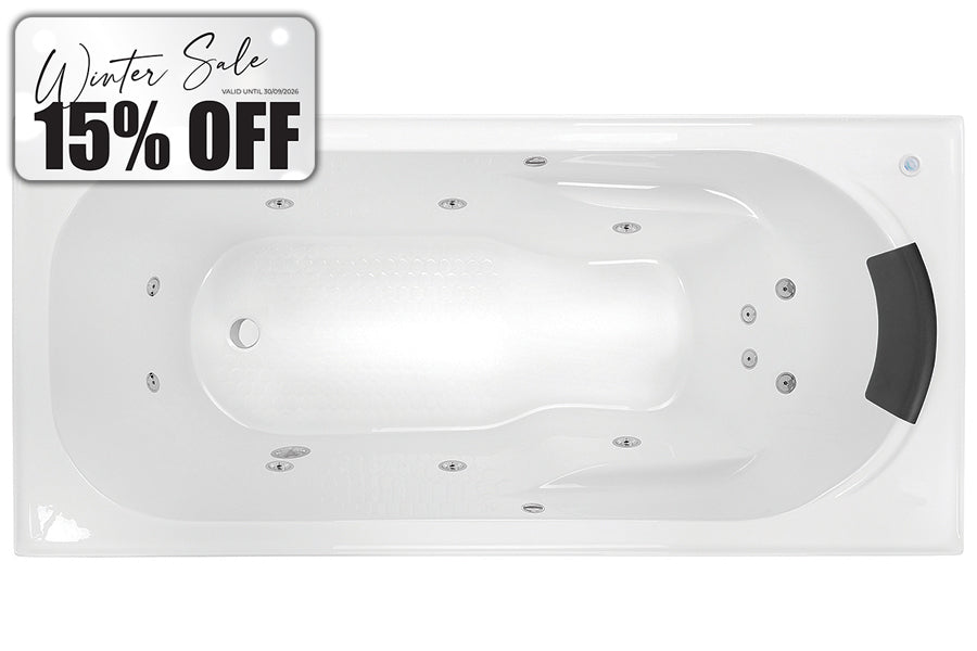 Decina Modena 1515/1635/1785 Contour 12-Jet Spa Bath