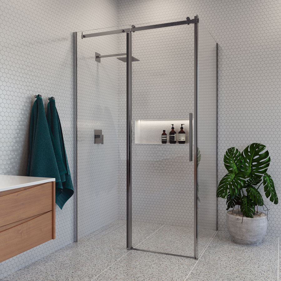Decina Malanda 1200 Frameless Sliding Shower Screen