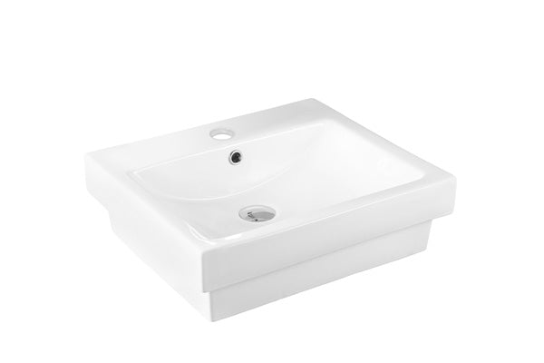 Decina Novara Square Semi-Inset Basin