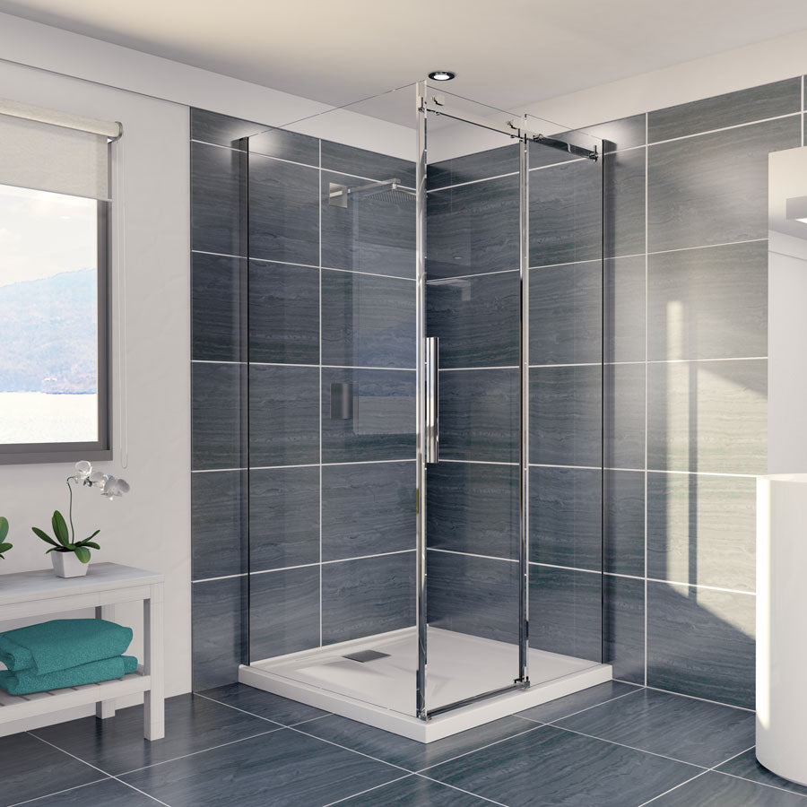 Decina Avalon 1200 Frameless Sliding Shower Screen