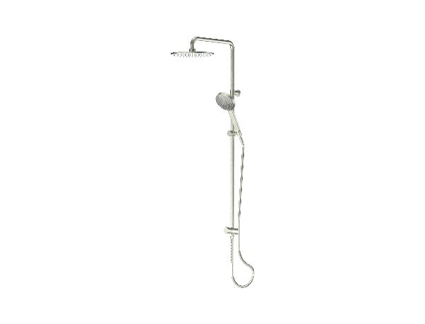 Lavish Brass Twin Rail Shower