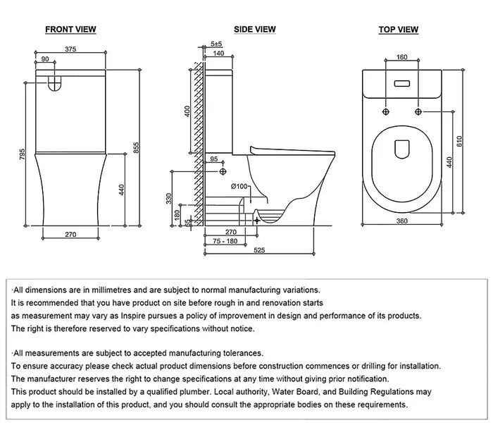 Newport Rimless Back To Wall Toilet Suite - Neche Interiors