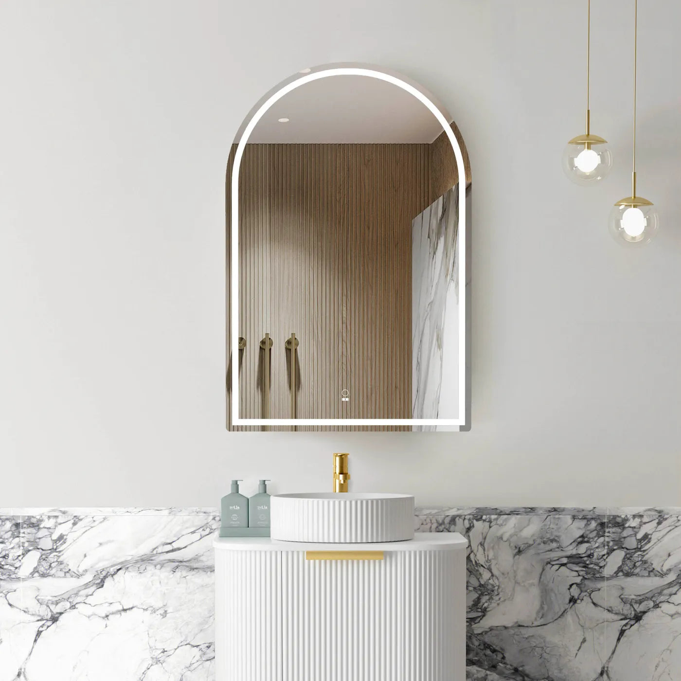 Archie LED Shaving Cabinet - Neche Interiors