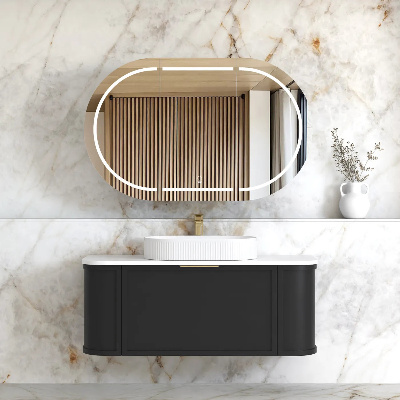 The Hampshire Collection - Satin Black - Neche Interiors