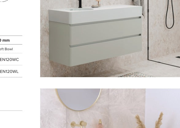 Fienza Encanto Australian Made Vanity