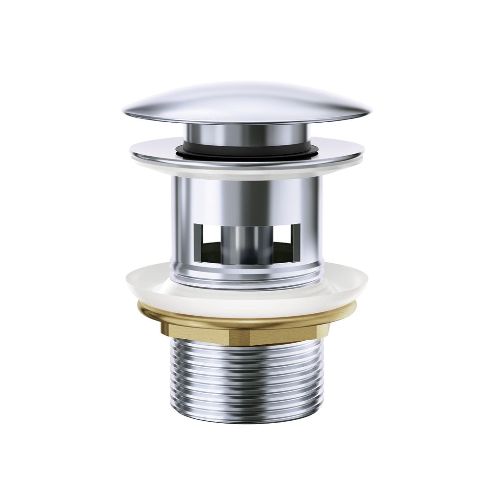 Fienza Pop-Up 32mm Overflow Basin Waste, Chrome WAS58