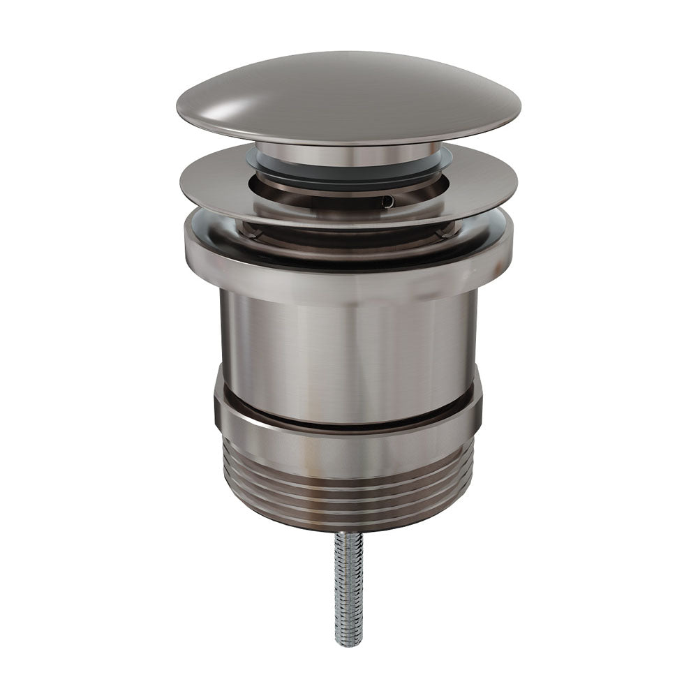 Fienza Universal Pop-Up / Pull-Out Basin Waste, Brushed Nickel WAS72BN