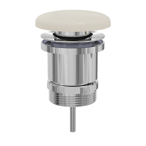 Fienza Universal Pop-Up / Pull-Out Basin Waste – Concrete Cap