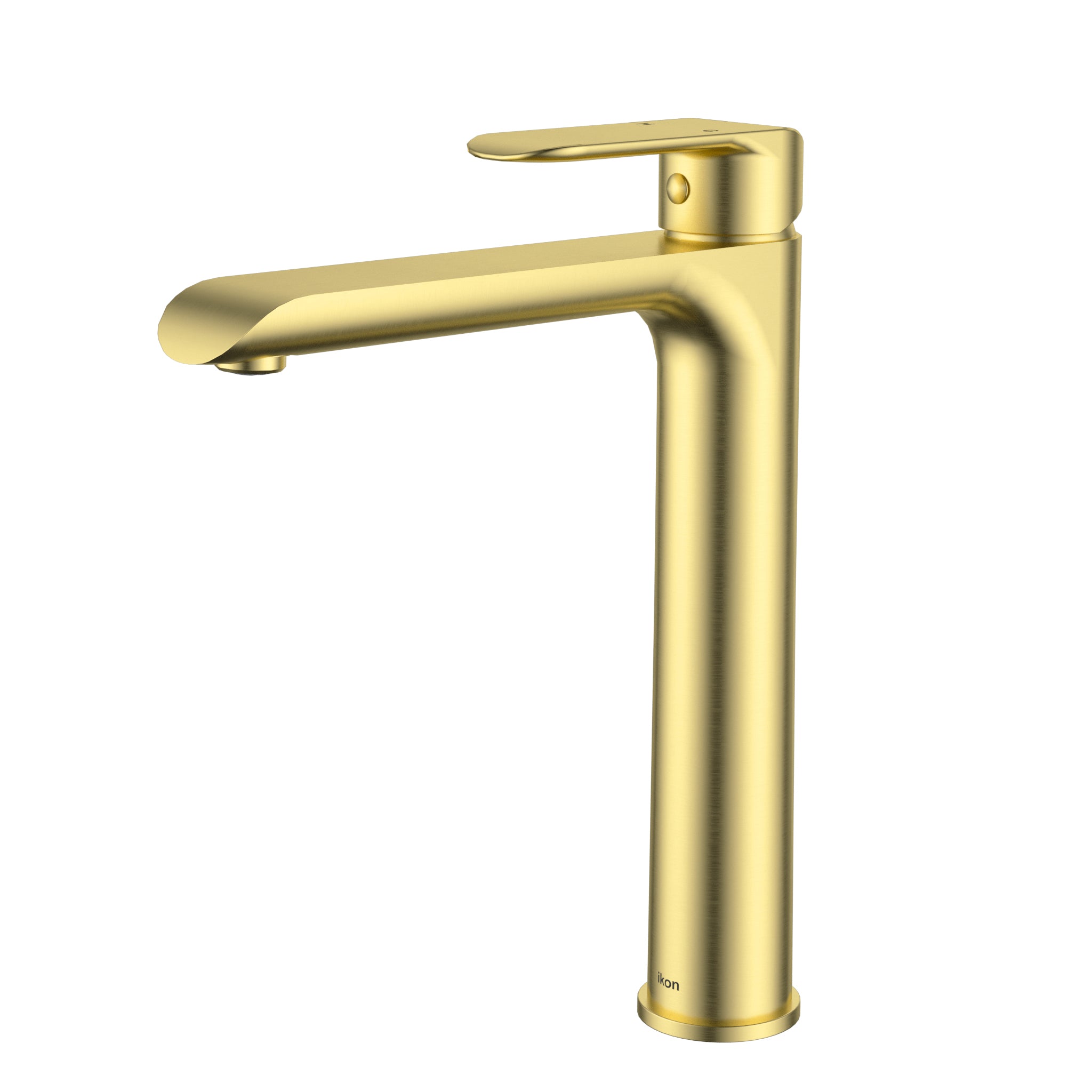 Kara Highrise Basin Mixer Lead Free - Brushed Gold