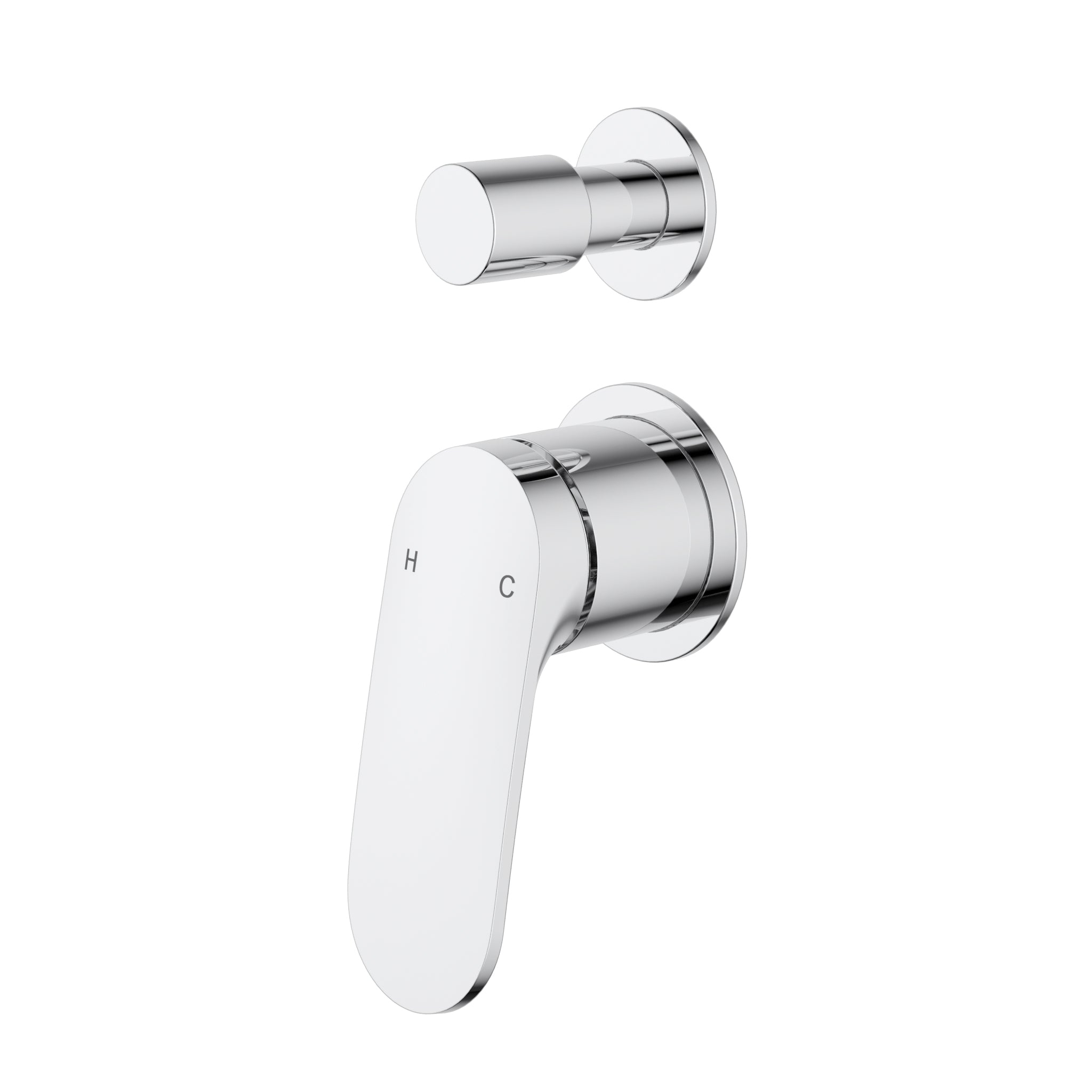 Sulu II Wall Mixer With Diverter - Chrome