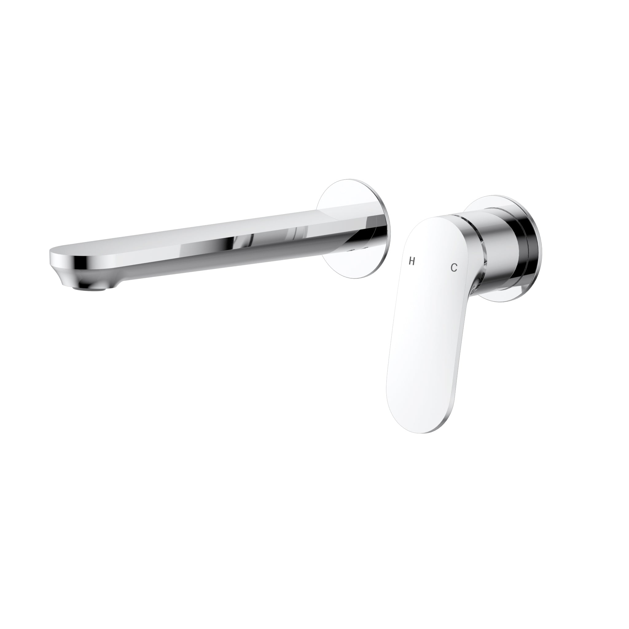 Sulu II Wall Basin Mixer With Separate Cover Plate - Neche Interiors