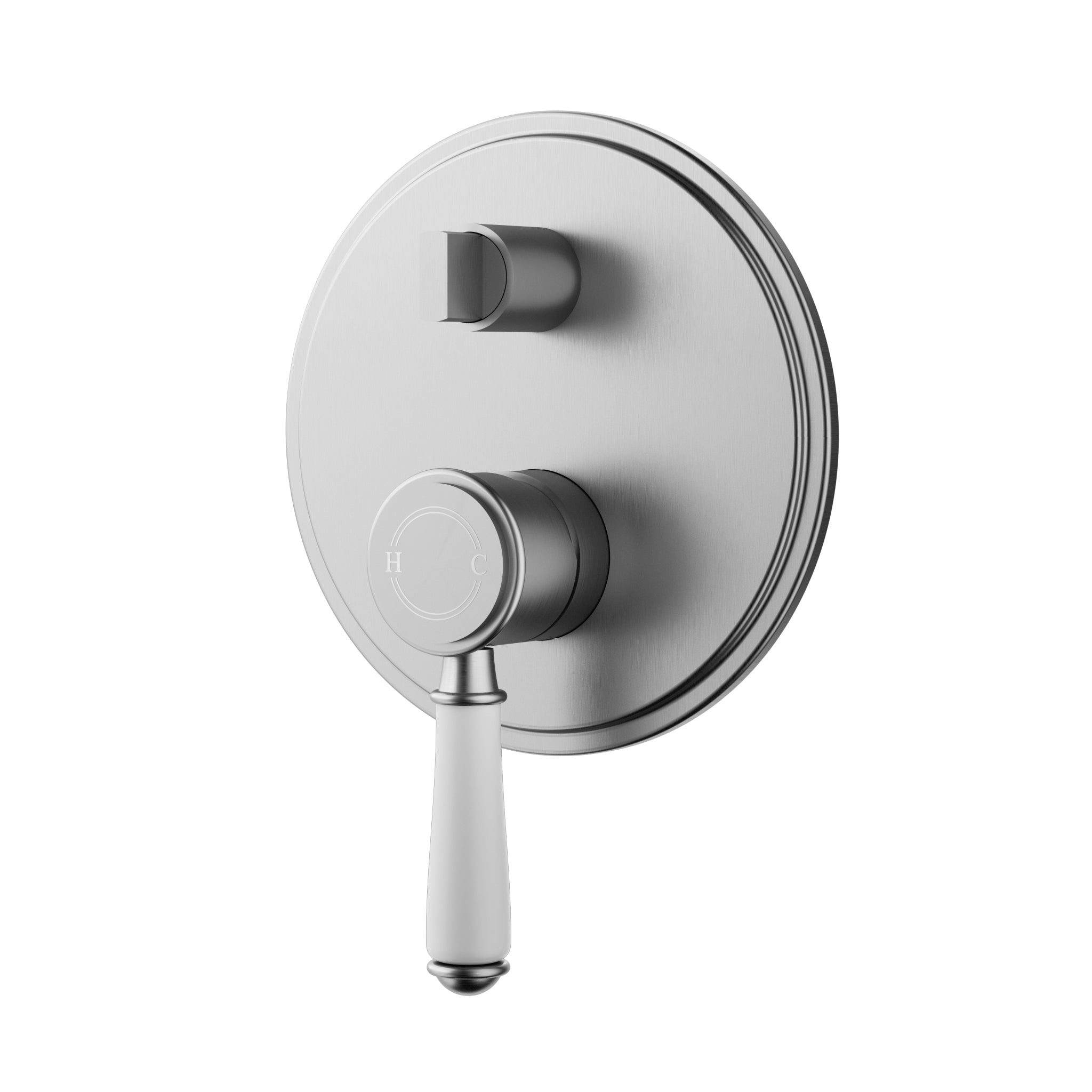 Clasico Wall Mixer Diverter Trim Kit / Ceramic Handle - Neche Interiors