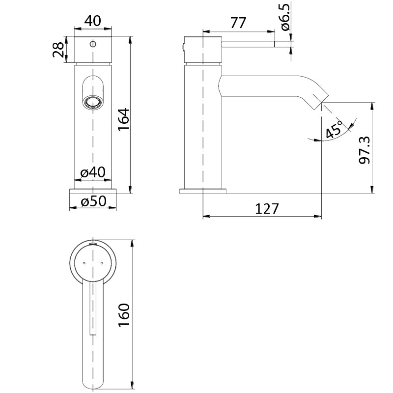 Hali Basin Mixer - Neche Interiors