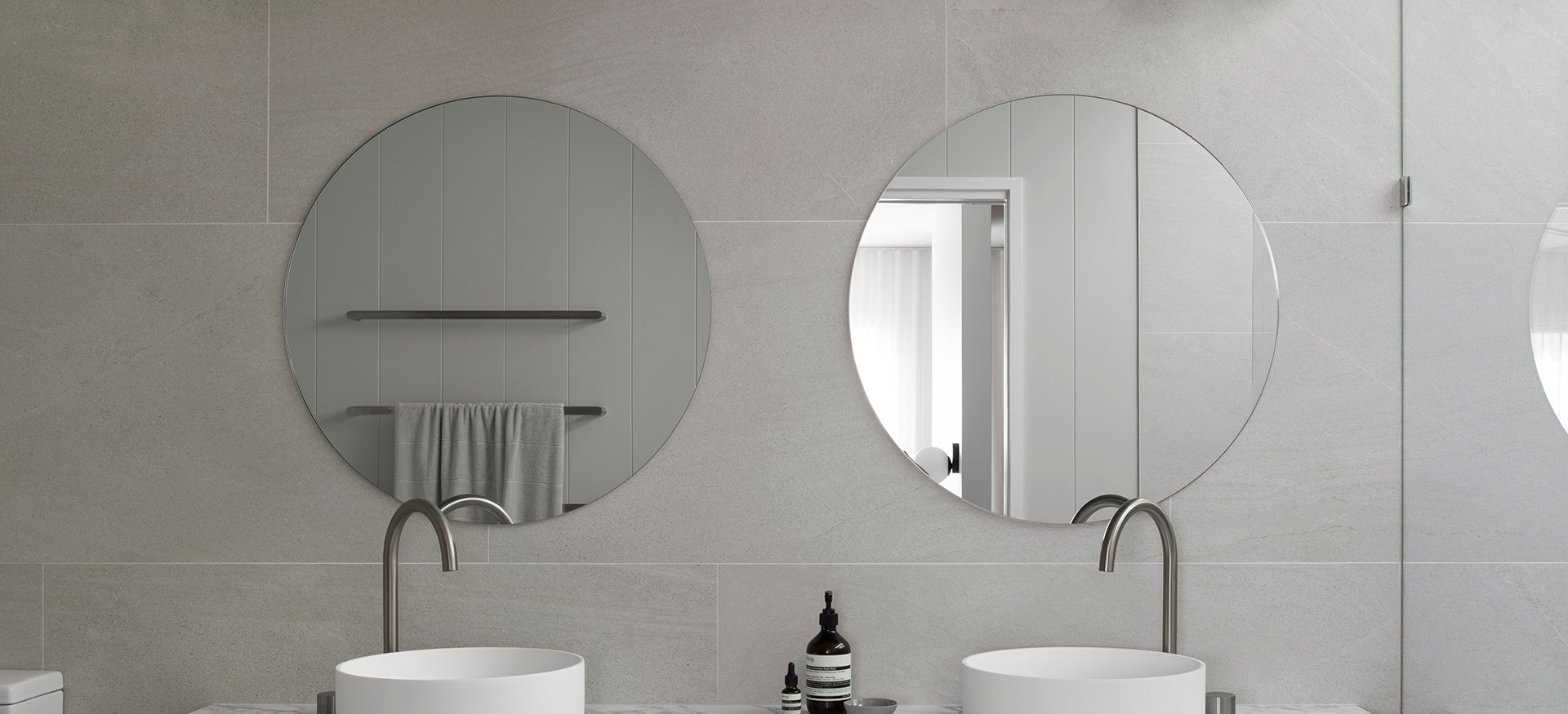 ADP Round Mirror