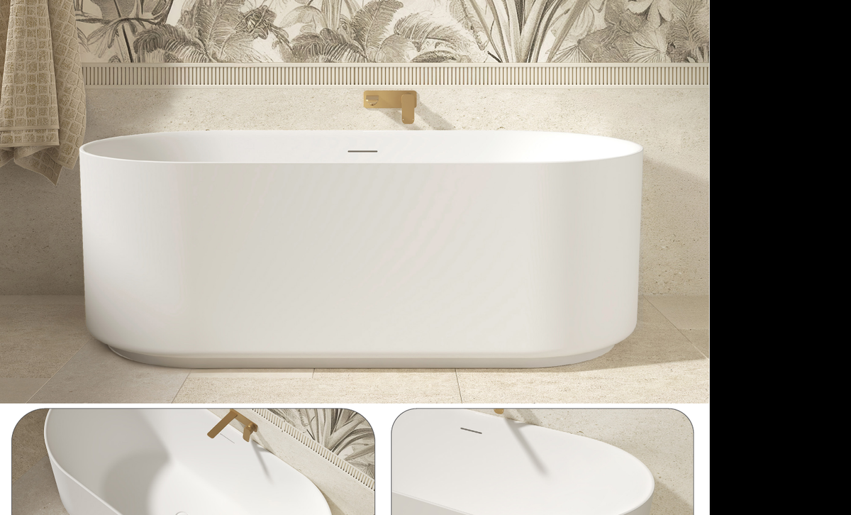 Otti Attica Celine freestanding bath
