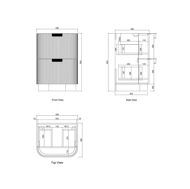 Otti Havana Floorstanding Vanity product gallery image