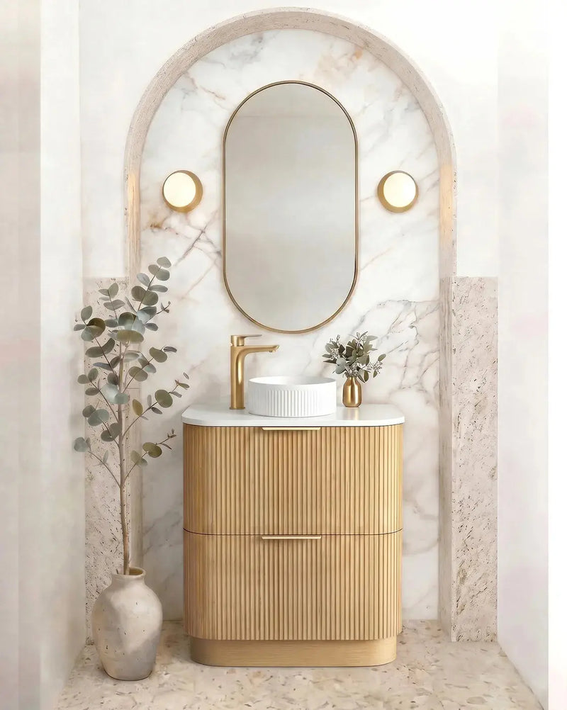 Otti Havana Floorstanding Vanity - Woodland Oak - 750mm